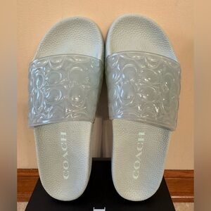 NWT Coach Una Sport Slides